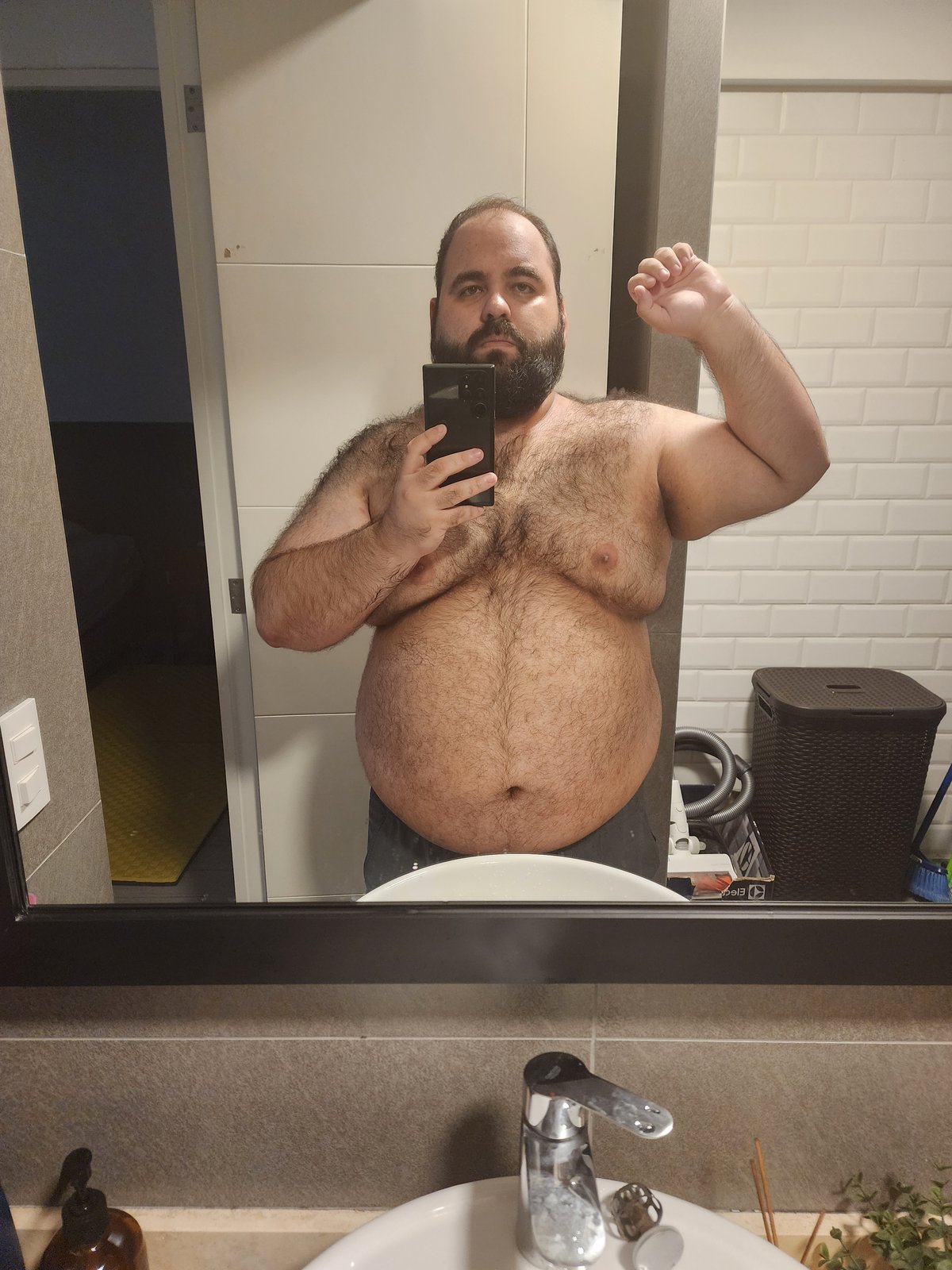 Renzo front view at 148kg — February 2024